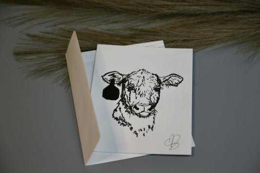 Little Calf Post Card