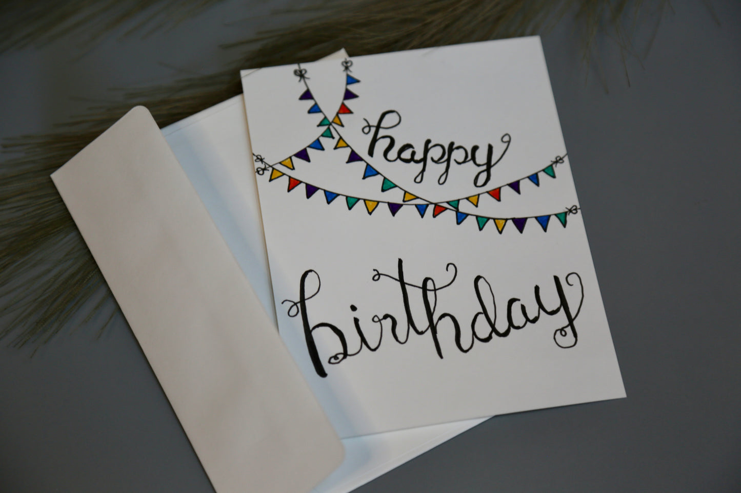 Banner Birthday Post Card