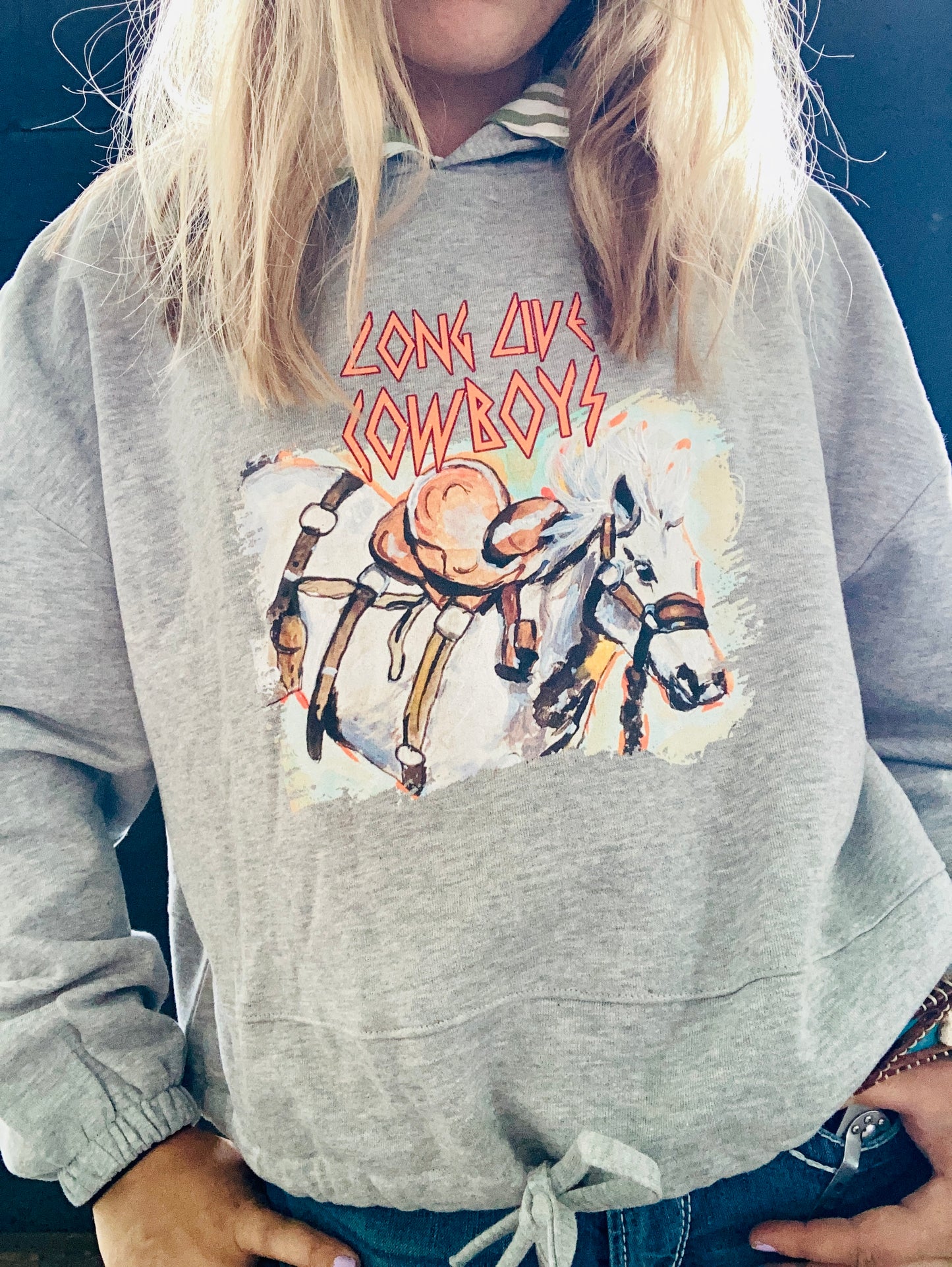 "long live Cowboys" hoodie