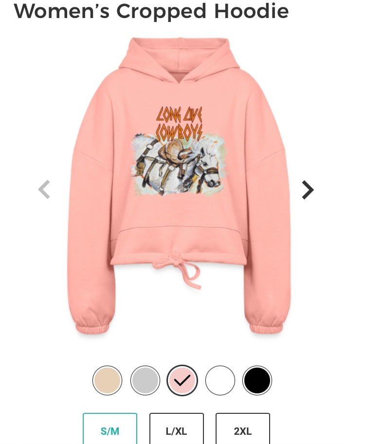 "long live Cowboys" hoodie