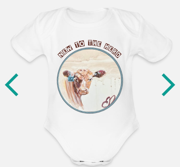 New to shops the herd onesie